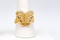 Anillo de Dama "Fancy Style" en oro 10k