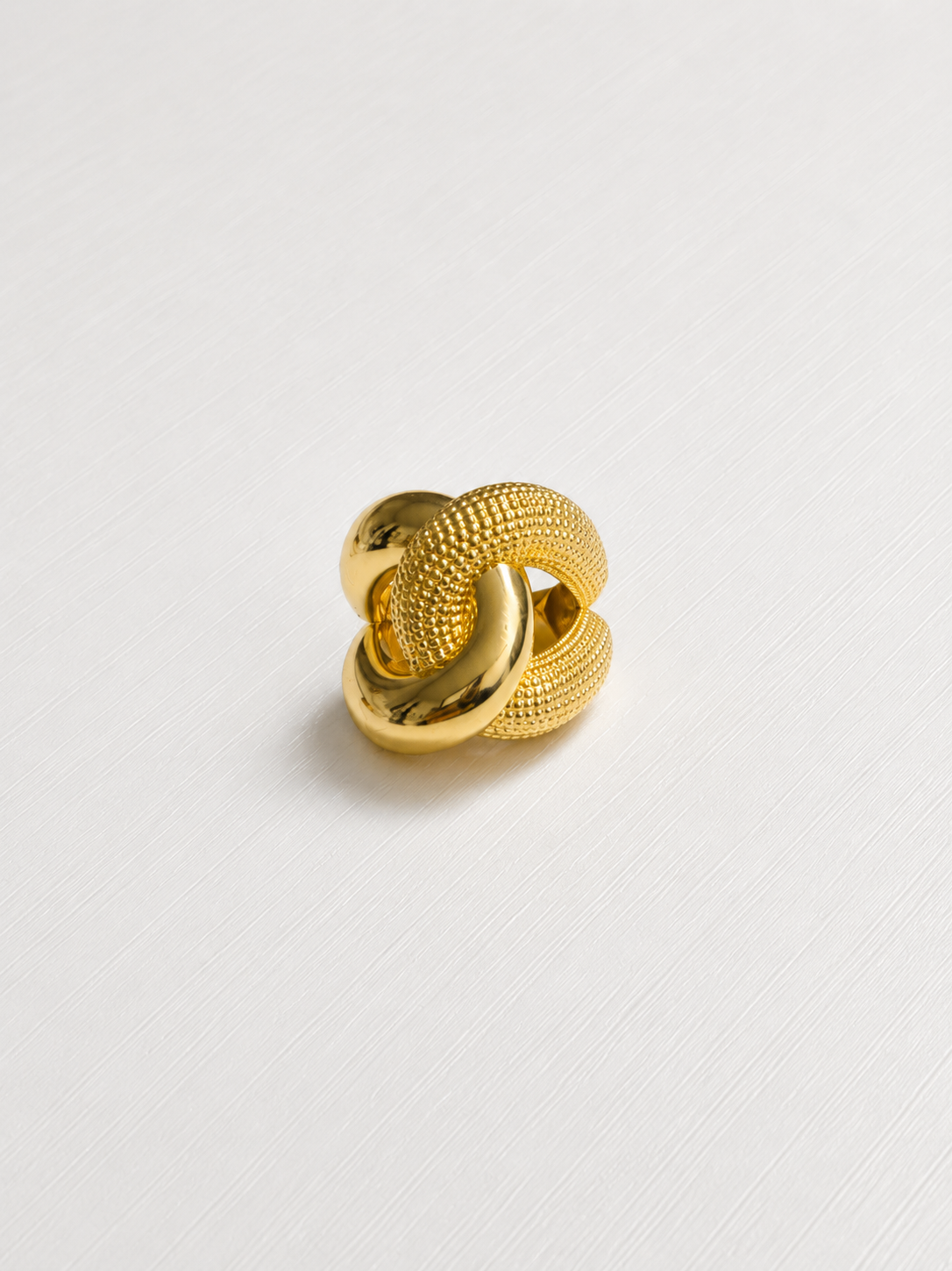 Anillo de Dama "Fancy Style" en oro 10k