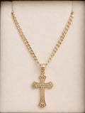 Dije de "Cruz" en oro 14K