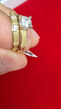Anillos de matrimonio en oro 10k