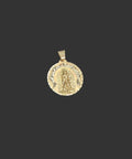Medalla de ¨San Lázaro¨ en oro 14K