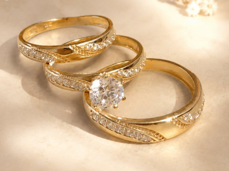 Anillos de Matrimonio en oro 10k